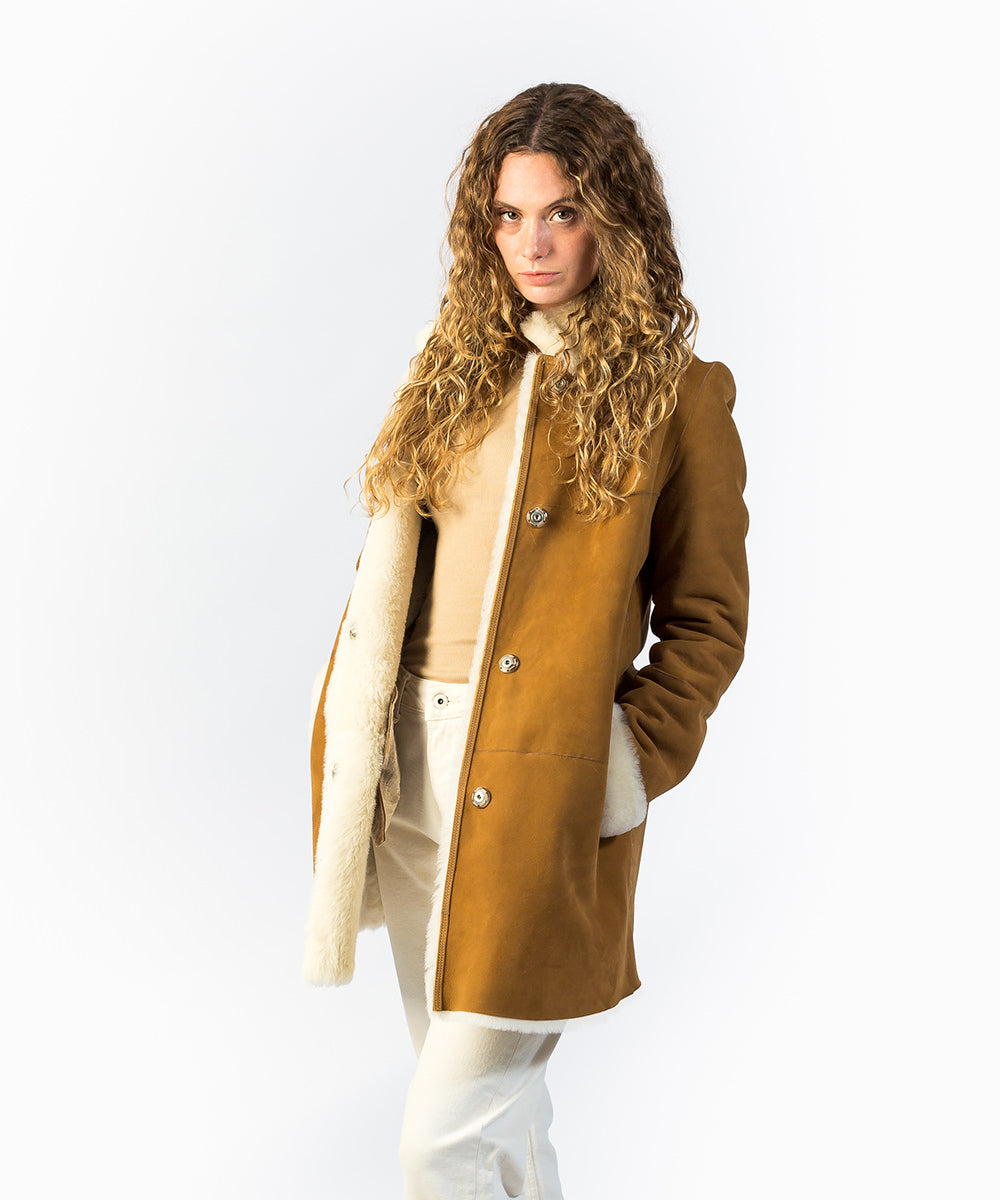 Mango Abrigo Mujer Largo Camel Abrigo Lana Manteco Abrigos Mujer