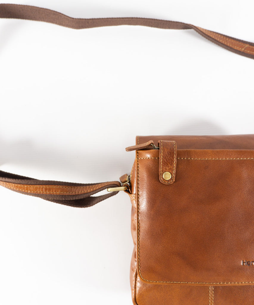 Bolso piel encerada grande