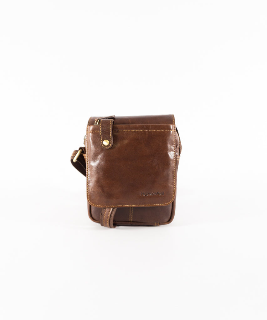 Bolso piel envejecida grande