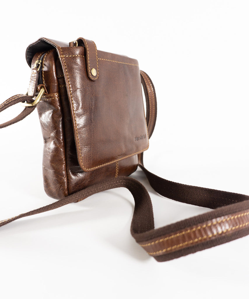 Bolso piel envejecida pequeño