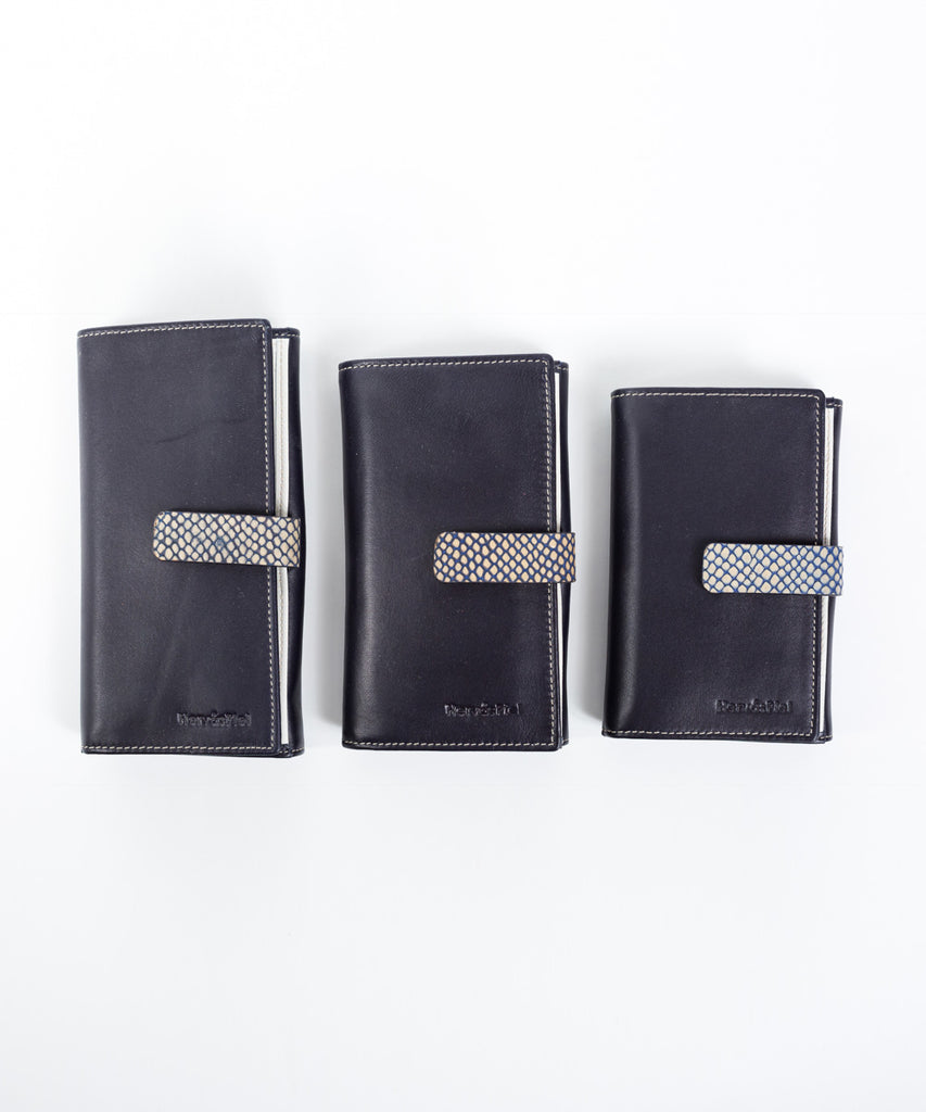 Cartera piel correilla serpiente