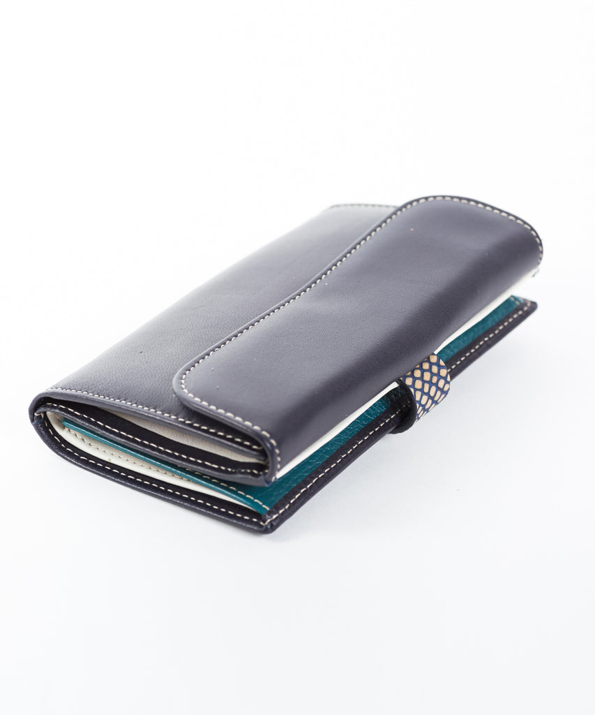 Cartera piel correilla serpiente