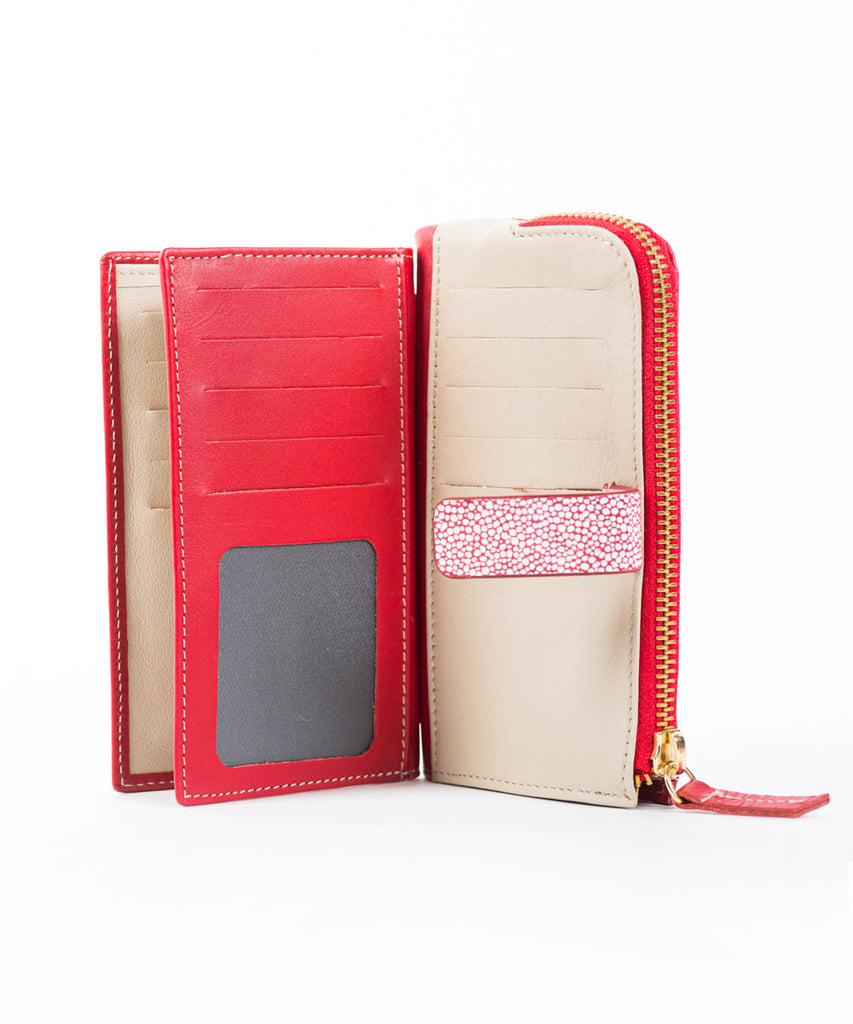 Cartera correilla estampado