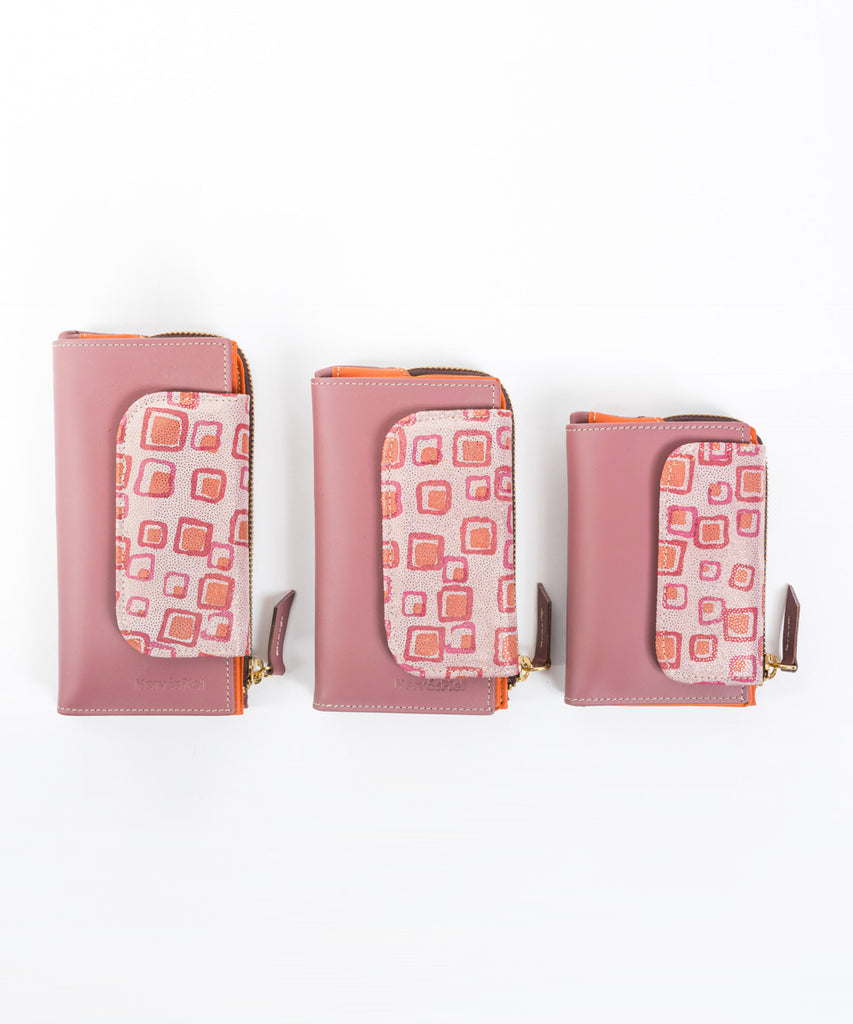 Cartera piel tapeta brillo