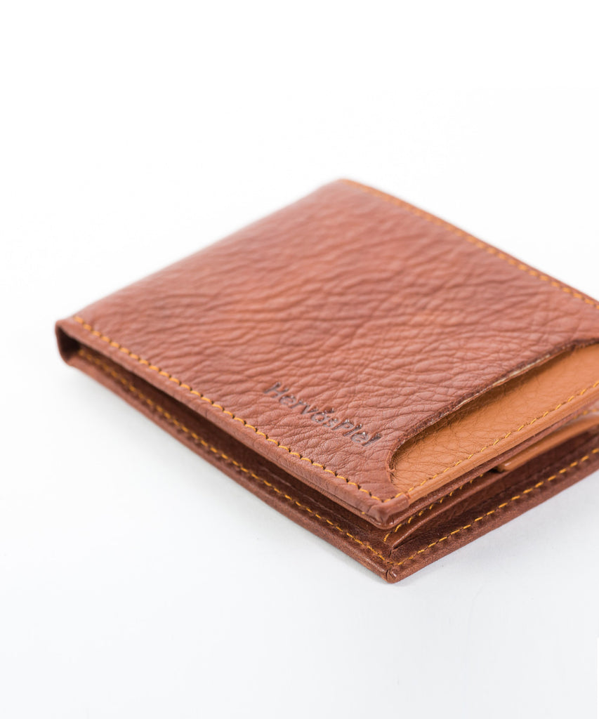 Cartera piel envejecida