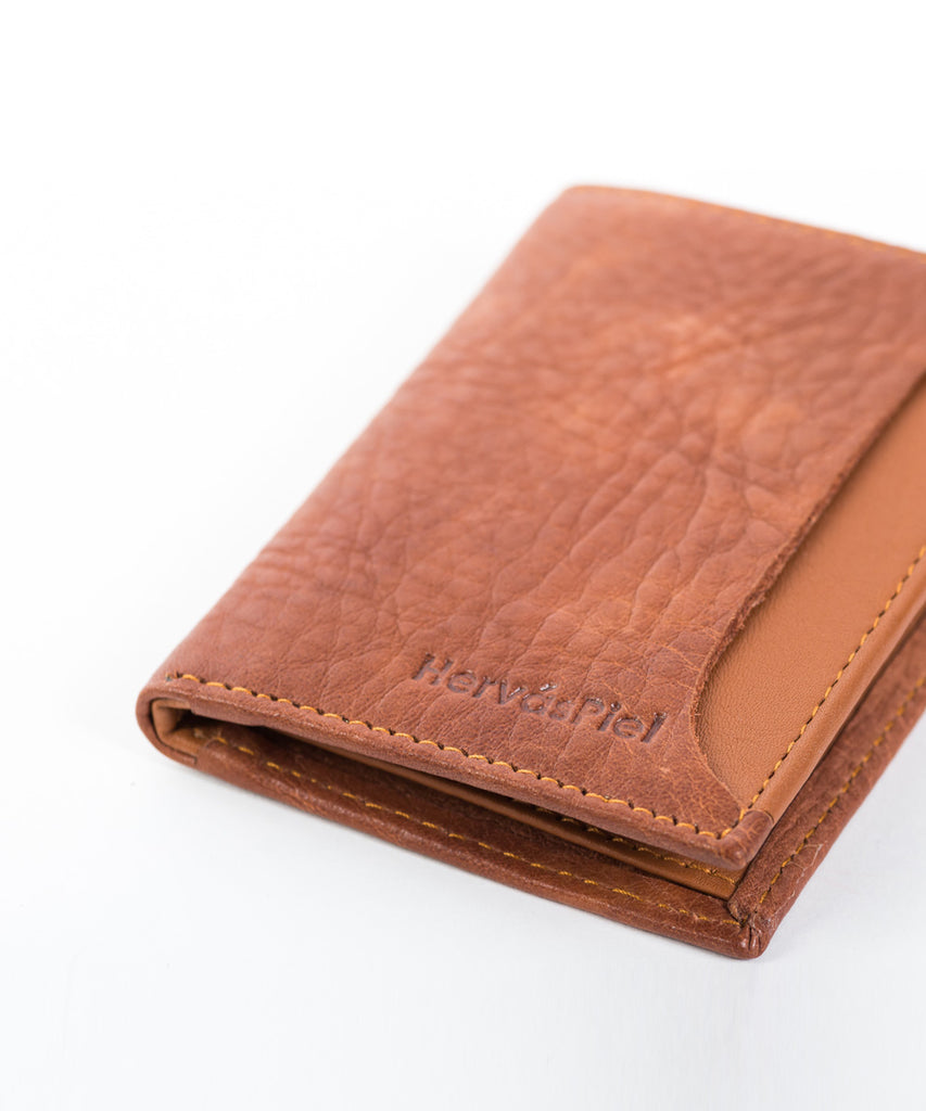 Cartera piel envejecida