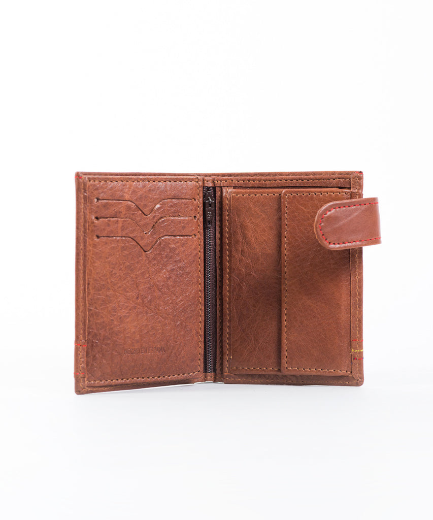 Cartera piel pespunte España