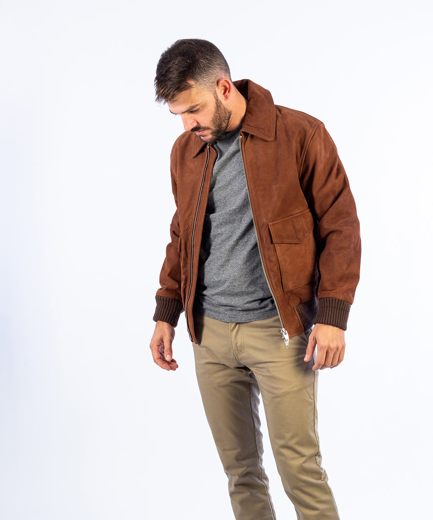 Cazadora ante bolsillos