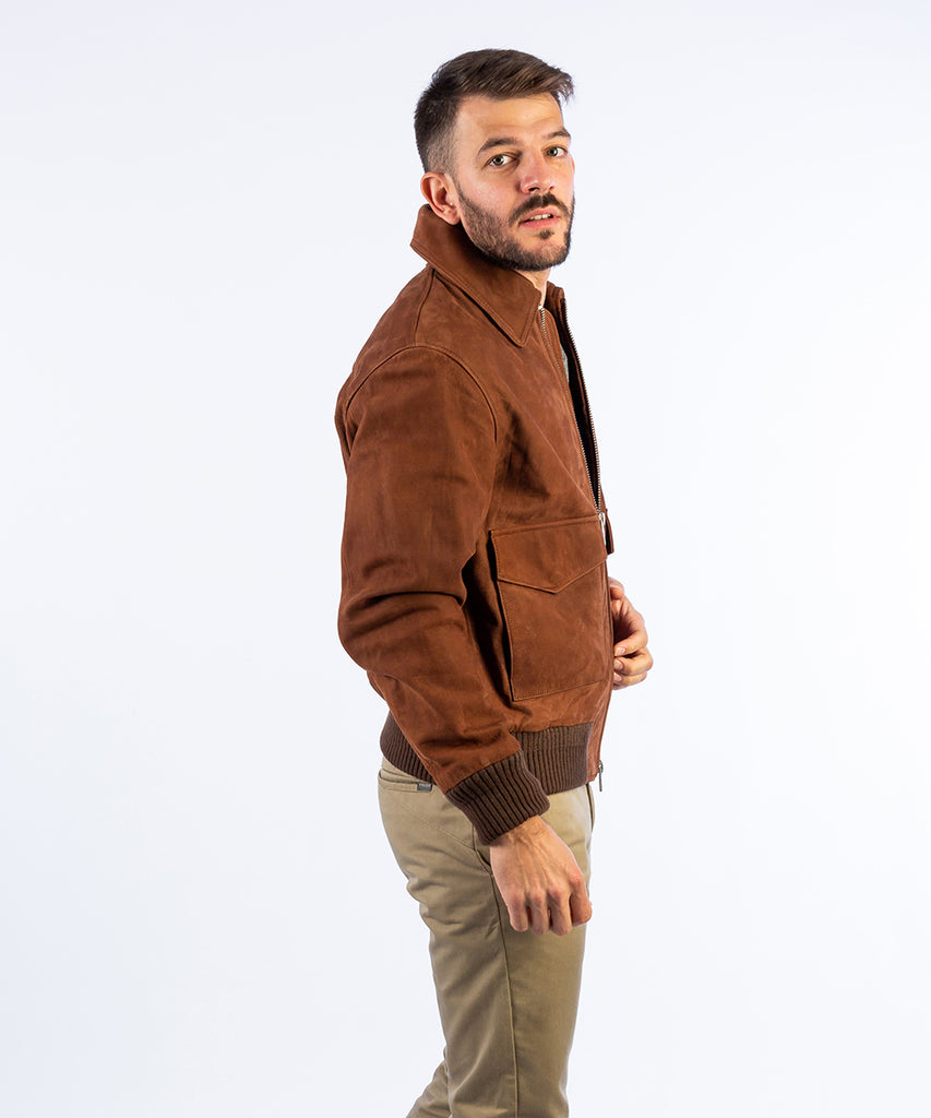 Cazadora ante bolsillos