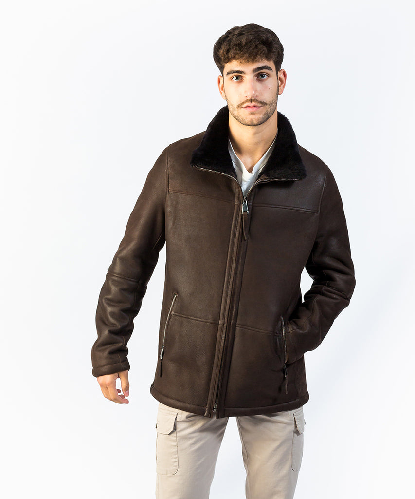 Chaqueta piel doble faz