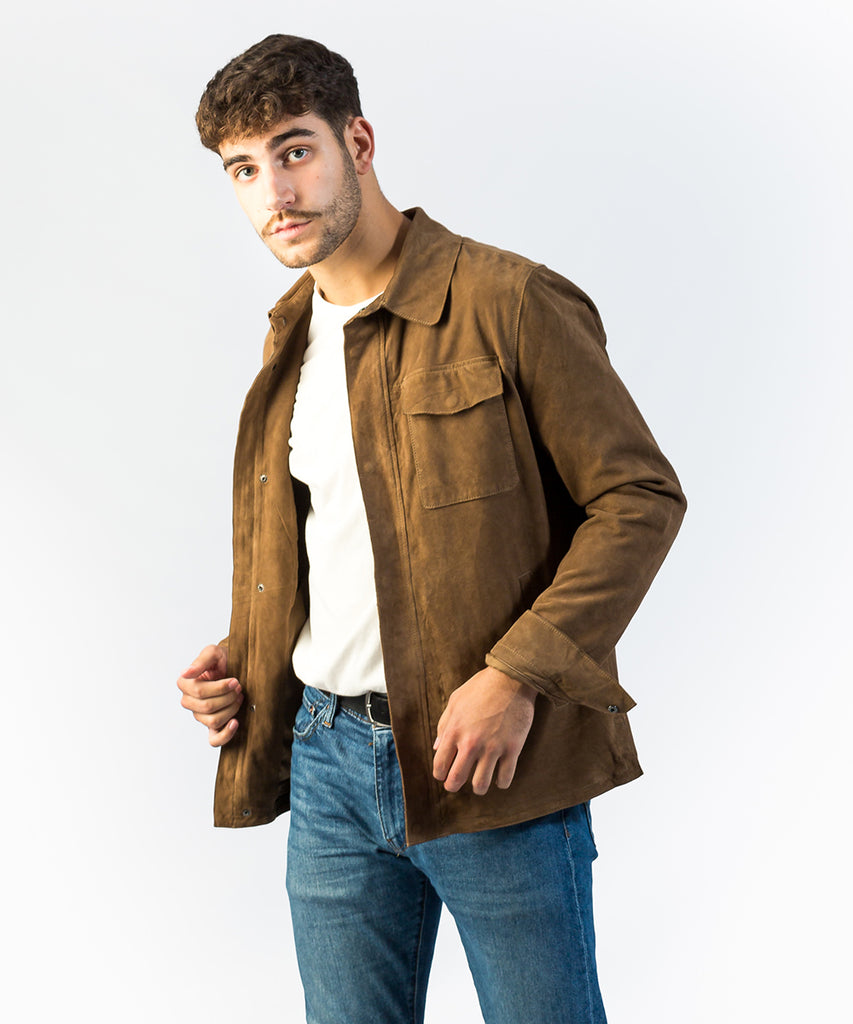 Sobrecamisa ante arena hombre