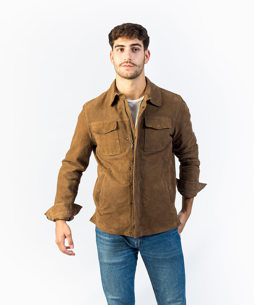 Sobrecamisa ante arena hombre