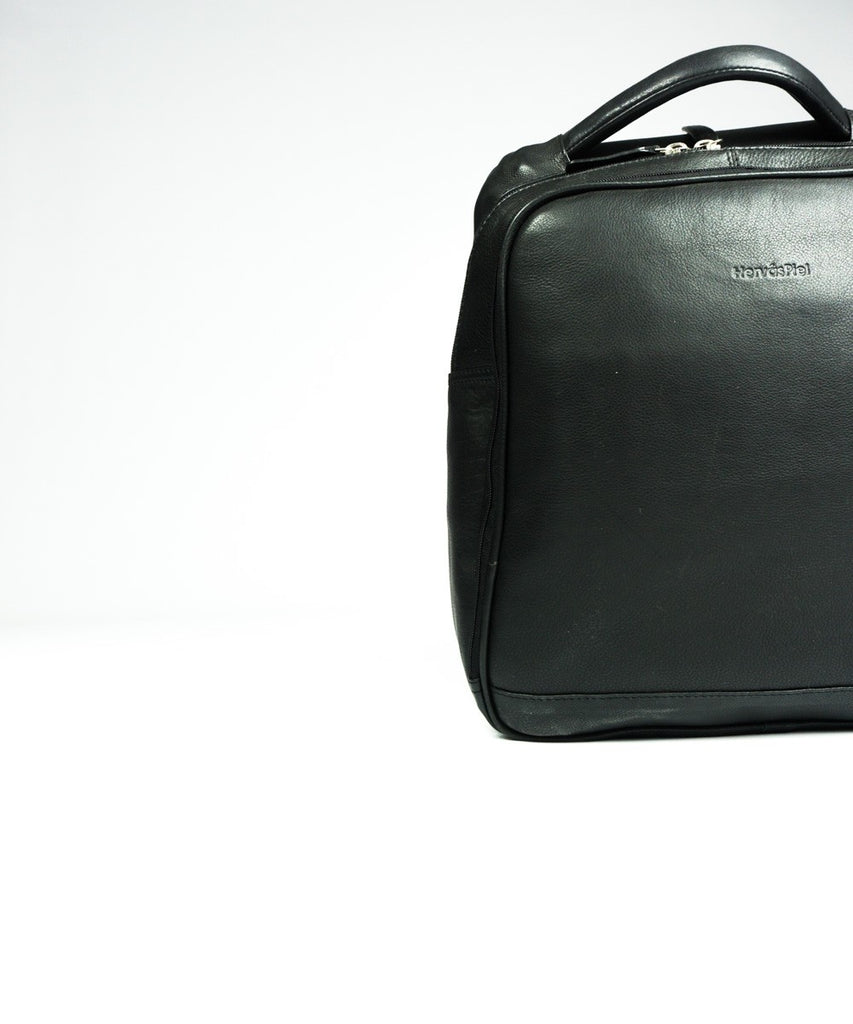 Mochila de vestir piel negro