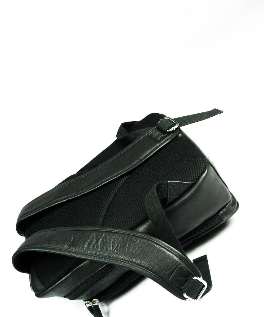 Mochila de vestir piel negro