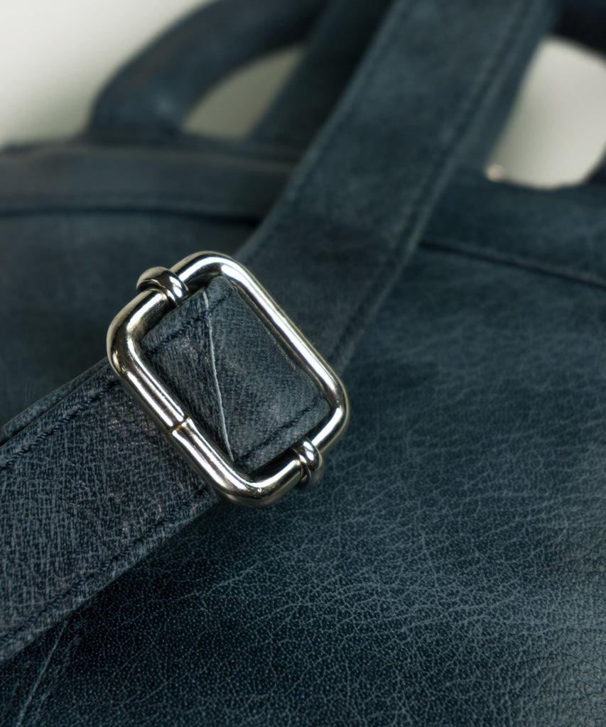 Mochila cuero efecto lavado