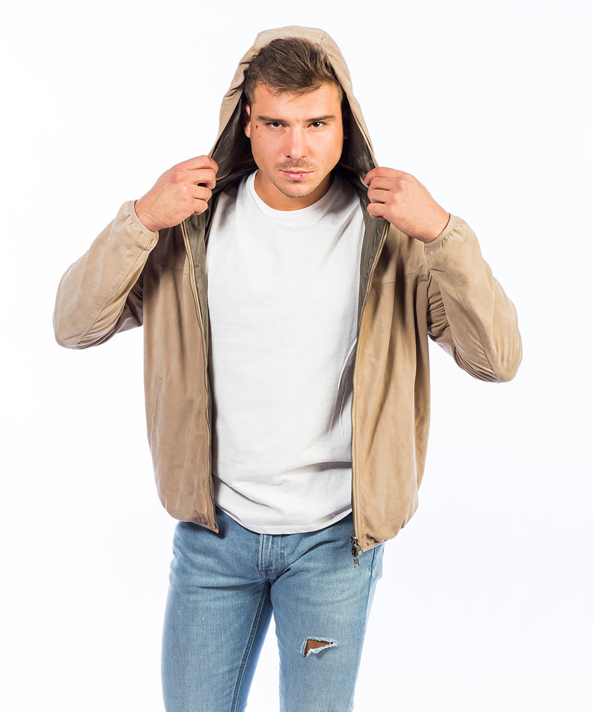 Cazadora ante reversible hombre