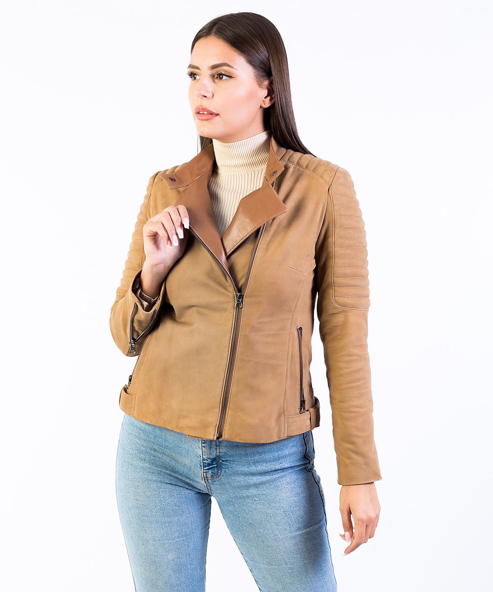 HervasPiel Cazadoras y chaquetas de ante Mujer