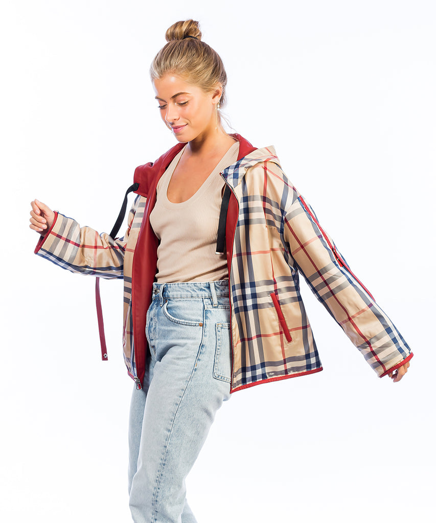 Chaqueta piel napa oversize