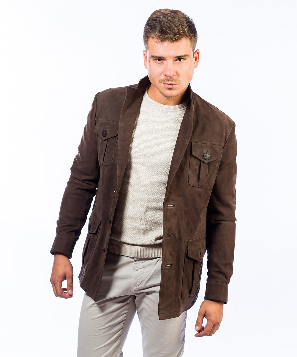 HervasPiel Chaquetas y cazadoras de ante Hombre