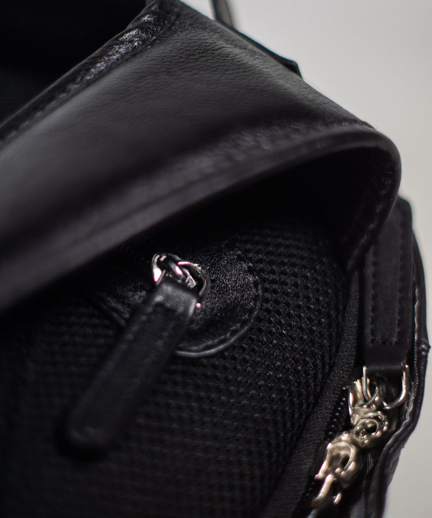 Mochila anti-theft piel negro