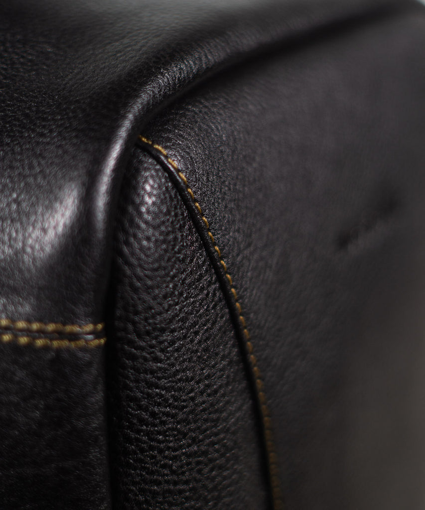 Mochila anti-theft piel marrón